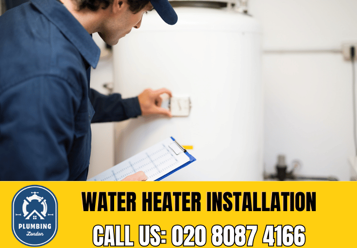 water heater installation Highgate